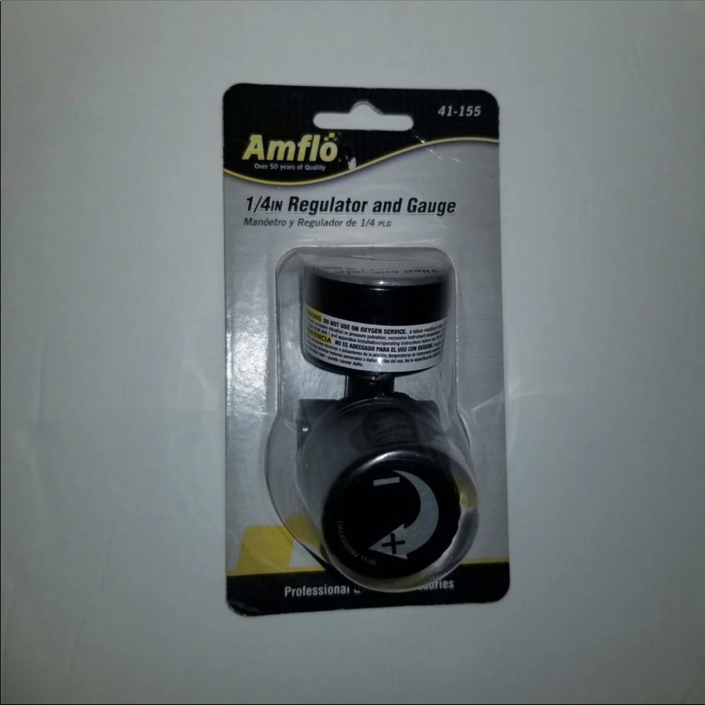 Amflo (41-155) 1/4 IN Regulator and Gauge - Picture 1 of 10